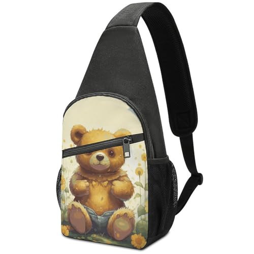 Mochila tipo bandolera para senderismo y uso casual miniatura 1