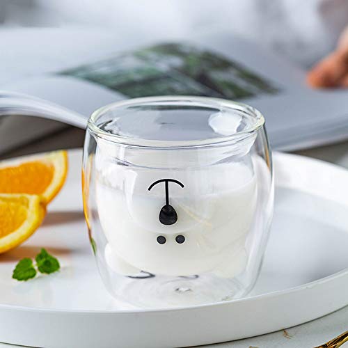 Tazza di caffè Doppia parete isolata Bicchieri