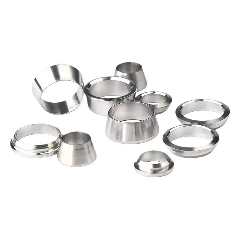Raccord tube 14mm inox 316L double bague pour rénovation chauffage maison