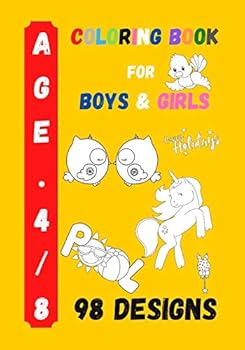 Paperback Coloring Book for Boys and Girls: Kids Coloring Activity Book