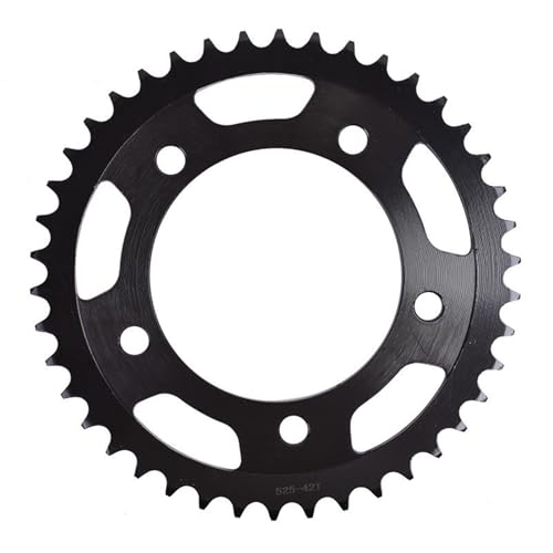 Couronne arrière 525 de 42 dents en acier renforcé pour CBR650 et CBF600