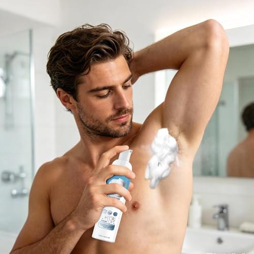 Krem do depilacji stref intymnych dla mężczyzn,100 ml męska pianka depilacyjna do skóry - Krem depilacyjny pielęgnacji skóry | na ciało, bikini, miejsca intymne, brodę, nogi, ramiona, pod i