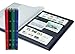 Lighthouse Hardcover Stamp Album Stockbook with 16 Black Pages, Blue, LS4/8