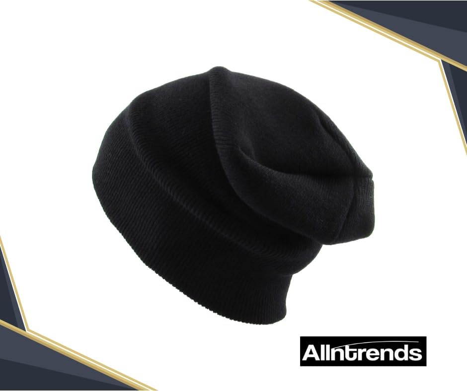 ALLNTRENDS Miami Beanie Hat Miami Soccer Cap Embroidered Fan Hats - Image 3