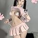 NSKRKOW Women’s Mini Pleated Skirt High Waist Short Skirt Women Role Play School Girl Costume Plain Mini Skirt Extremely Short Skirt