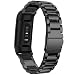 KIMILAR Compatible with Fitbit Charge 3 Metal Bands, Premium Stainless Steel Metal Replacement Smartwatch Bands Strap Bracelet Sport Wristband for Charge 3 & Charge 3 SE for Women Men