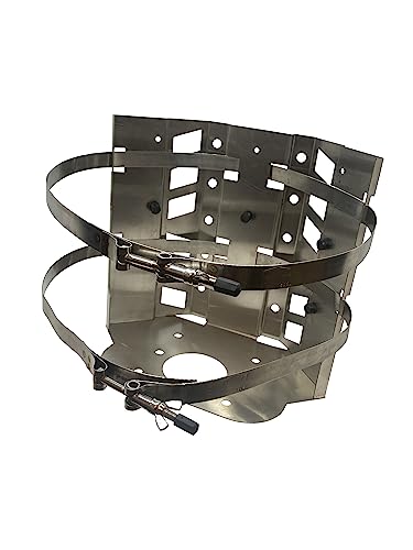 20 lb Propane Tank Mount Stainless Steel Vehicle RV Marine Bracket - Overland Axis by Preece Preece Precision