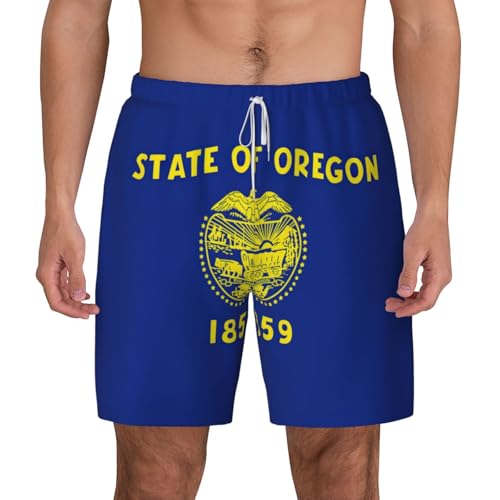 Short de bain homme avec doublure de compression séchage rapide Oregon