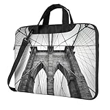 Dimensions : notre sac d'ordinateur Brooklyn Bridge a trois tailles au choix. Veuillez vous référer à la description de la taille de l'image pour plus de détails. Si vous rentrez à l'école, la saison d'ouverture d'écolière, écolière étudiante, étudiante, érudit, c'est bon pour vous.