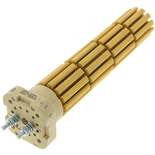 Résistance stéatite 1200w tête carrée compatible chauffe-eau SAUTER, THERMOR, DE DIETRICH, ATLANTIC, EQUATION, PACIFIC, WELCOME