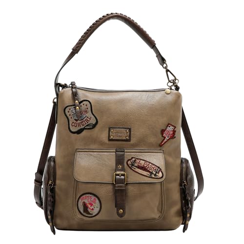 La Mejor Lista de Bolsas Nicole Lee Top 5. 47 Bolsa shopper Nicole Lee vintage con parches FW25