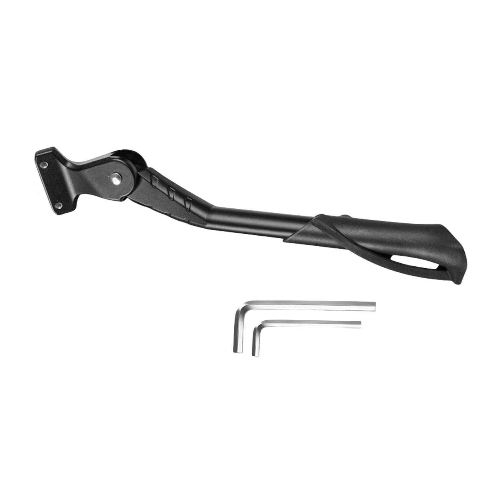 Road Bike Kickstand Stand Aluminum Alloy Side Rear Parking Rack Adjustable Cycling Kickstand Easy to Use Side Rear Parking Rack Adjustable Cycling Equipment