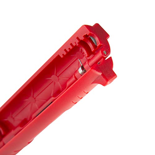 BIGtec Abisolierwerkzeug Entmantler Abisolierer Kabelentmanteler Kabelabisolierer universal für Koax SAT TV Kabel Koaxialkabel Antennenkabel Abisoliermesser Cable Stripper Coax