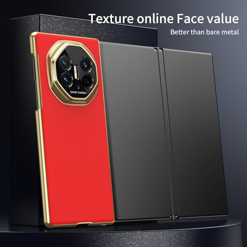 Étui pliable pour Huawei Mate XT coque AG mat rouge - 3
