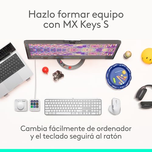 Ratón inalámbrico ultrarrápido y teclado cómodo para evitar la fatiga 8