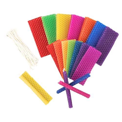 Rite Lite C-KIT Design Your Own Candles Kit - Beeswax Hanukkah D-I-Y Candles Kit thumb #1