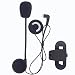Produktbild FreedConn Bluetooth-Gegensprechanlage für den Motorradhelm, Headset, auch für Ski und Geländefahrzeuge, FM-Radio, wetterfest, 1000 m Reichweite. Headset+Clip