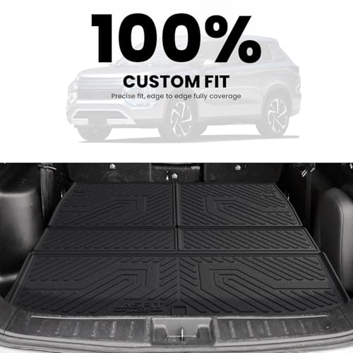 Image of LASFIT Cargo Mat & Backrest Mats for 2022-2025 Mitsubishi Outlander