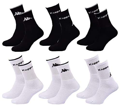 OZABI – Calcetines infantiles tenis kappa – Juego de 6, Pack de 6 pares 0104, 38-41