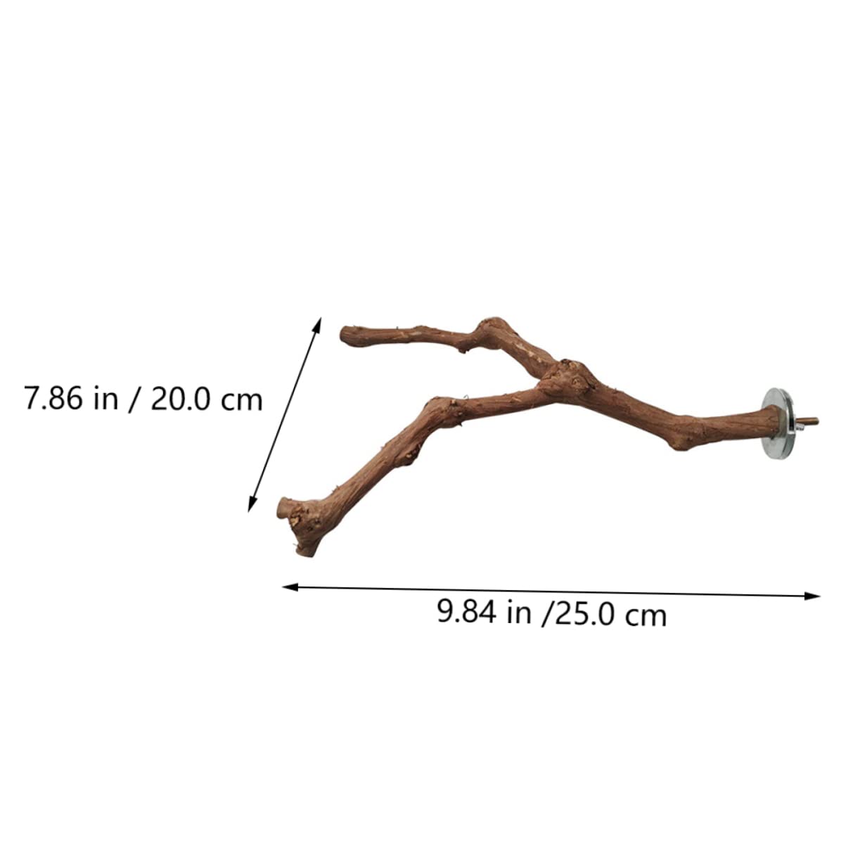BESPORTBLE 3pezzi Barra Di Allenamento Per Uccelli Legno Giocattolo Per Pappagalli Con Trespolo Per Attività Fisica Accessorio Per La Noia Gabbia Facile Da Installare Stile Random
