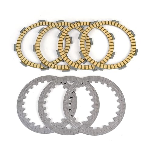 Kit d'embrayage moto résistant au patinage pour XR100 et NSR50X avec disques acier
