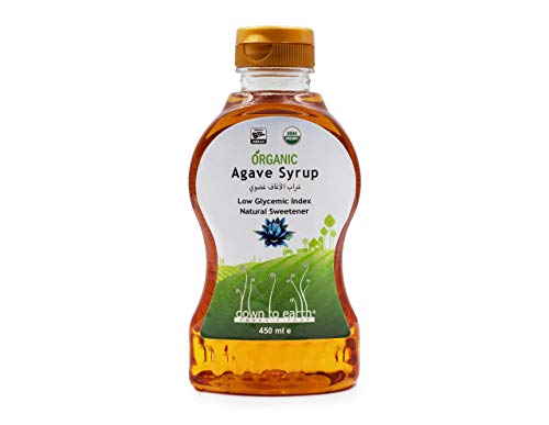 Down To Earth Organic Food Agave Syrup | Natural Organic Syrup 450 ml