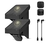 Solar Panel Charger Mount Compatible with Blink Camera Outdoor 4(4th Gen)/Outdoor(3rd Gen) XT3/XT2/XT Camera, Blink Solar Panel with Built-in Battery, IP67 Waterproof(Camera not Included),2 Pack
