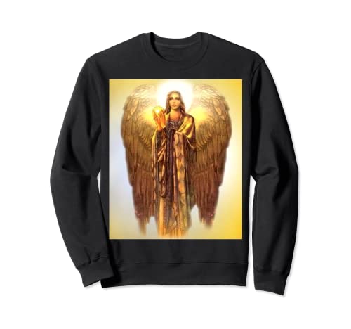 大天使ウリエル 黄金の光天使 クリスチャン 聖なる聖なる天使 トレーナー