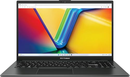 Image of Asus VivoBook Laptop, 15.6-inch FHD Display, Intel Core i3-N305, 8GB RAM, 256GB Storage, Windows 11, Black