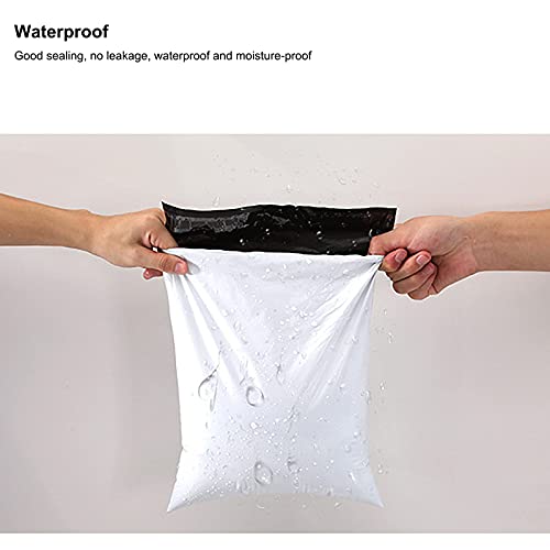 Envelop Mailers 100 stuks zelfklevende expresszak ondoorzichtig PE plastic witte envelop opbergtas 16 * 22 CM - Afbeelding 5