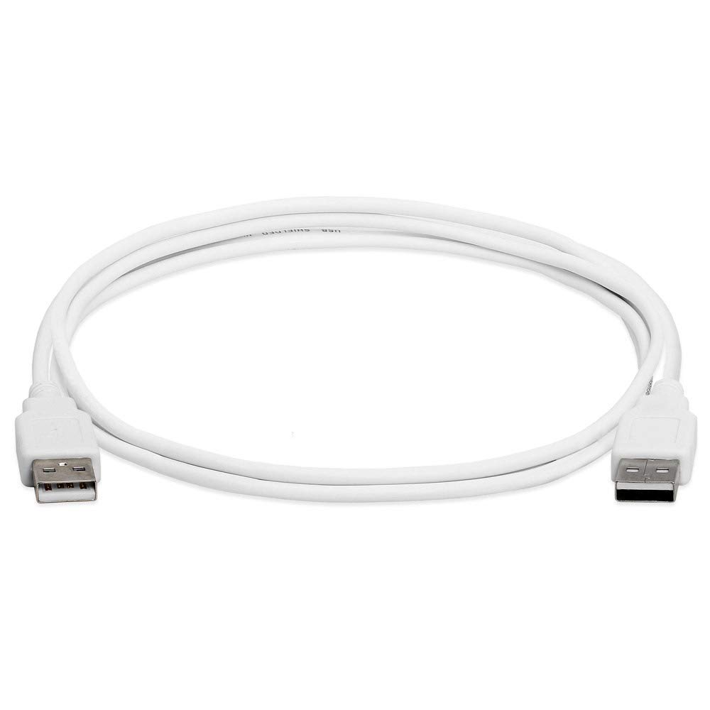 ATEVON Usb 2.0 Male To Male Cable High-Speed Usb 2.0 A To A Extension Cable For Data Transfer Compatible With Laptop, Hard Disk, Camera, Laptop Cooler, Dvd Player (White, 1 M) — Amazon image 3