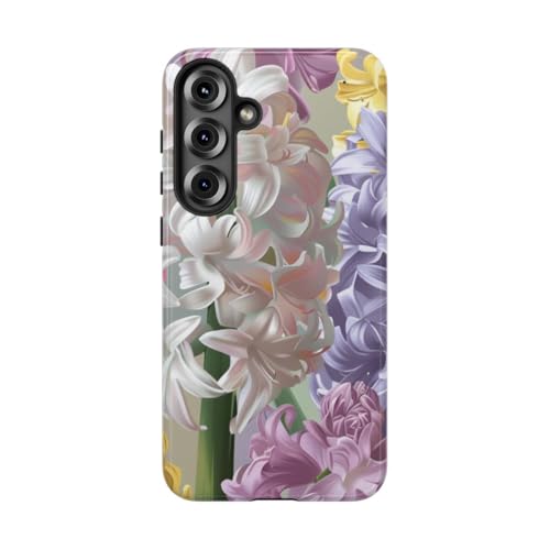 Coque Samsung S25 Plus jacinthe florale antichoc
