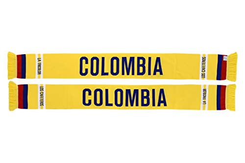 image for Euroscarves National Soccer High-Definition HD Knit Scarf (Colombia), 