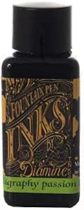Encre Diamine November Rain - Pour Stylo Plume - 30 Ml - Effet Vert/Rouge