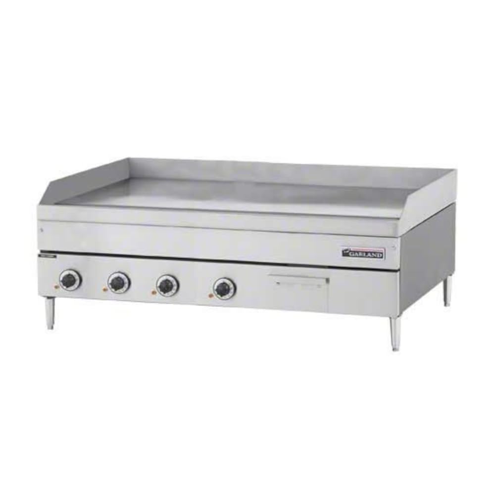 E24 Series Electric Countertop Griddle 48"W with 47-5/8"W x 24"D Cooking Surface & Thermostatic Controls by Garland – Model E24-48G