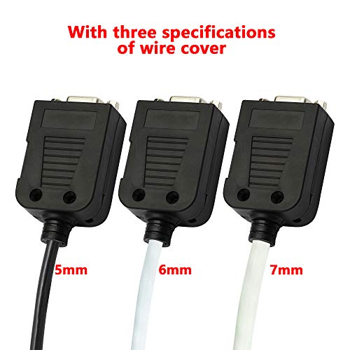 Adaptador conector DB9 RS232 Serial SinLoon miniatura 6