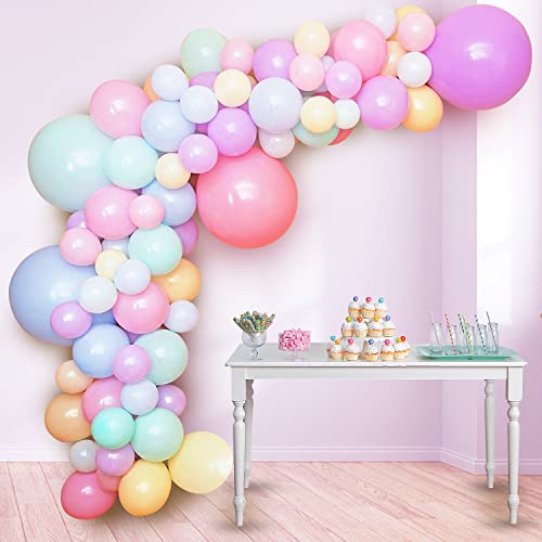 Image of Party Propz Pastel Balloons for Birthday Decoration - 50Pcs Balloons for Decoration(Metal)