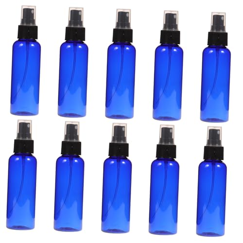 LALAFINA 10個詰め替え可能スプレーボトル 軽量携帯用 香水用容器 細かい霧状噴霧 プラスチック製 化粧水やスキンケアに