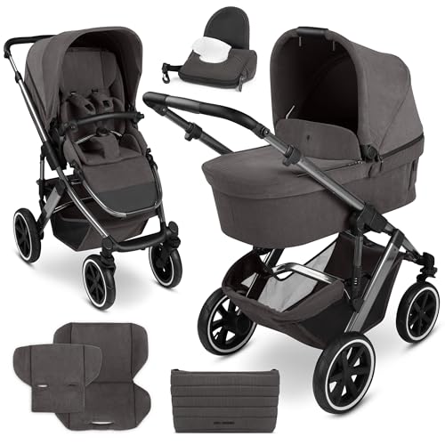 ABC Design Kinderwagen Salsa 5 Air Almond - 2in1 Kombi-Kinderwagen ab...