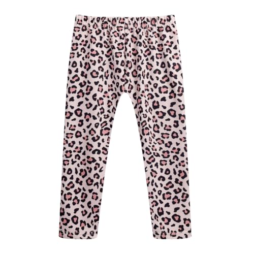 Image of Girls Fall Winter Outfits Cartoon Animal Long Sleeve Crewneck Sweatshirt Top+Sweatpant 2 Piece Clothing Set 3-9T