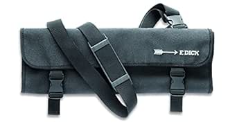 F. DICK Textil-Rolltasche ohne Inhalt (Tasche unbestückt, mit 12 Fächern, Kunstfaser-Material, Messer-Tasche, Maße 48×65 cm) 81077010 F. DICK Textil-Rolltasche ohne Inhalt (Tasche unbestückt, mit 12 Fächern, Kunstfaser-Material, Messer-Tasche, Maße 48×65 cm) 81077010