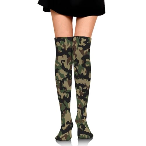 Women's Over Knee High Socks Long Tube Dresses Sock Fashion Cotton Thigh High Socks Stockings