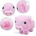 Pixel-Style Game Basic Plush Character Soft Toy, Video Game-Inspired Collectible Plushies Gifts for Kids & Fans (Piglin)