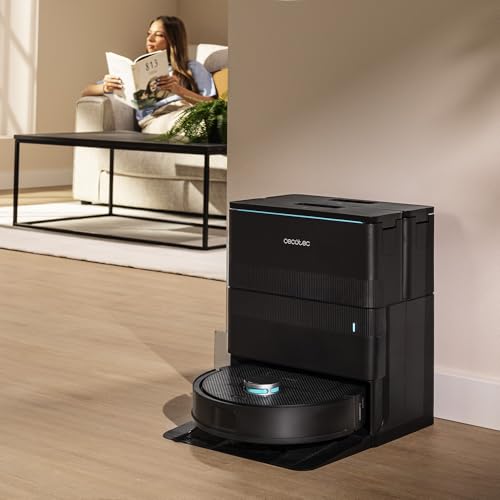 Cecotec Robot Aspirateur et Laveur de Sols avec Base Autovidage Conga X50. Moteur de 15000Pa Base 4 en 1 Technologie Laser - vue 4