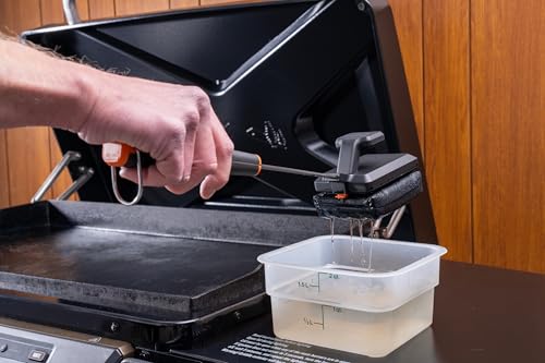 Traeger Grills Steam N' Clean Grill Brush, Bristle-Free, Dishwasher-Safe | Bristle-free steam cleaning safe for stainless steel grates, porcelain grates and flat top griddles; dishwasher-safe head - image 3