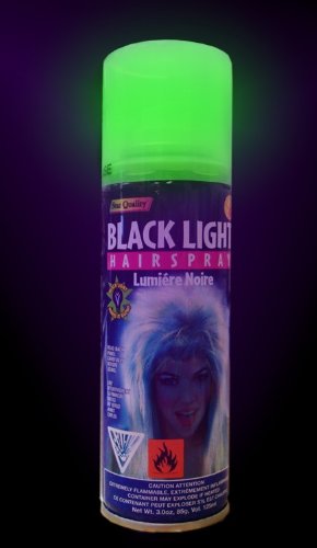 Black Light & UV Reactive Hair Spray #18008