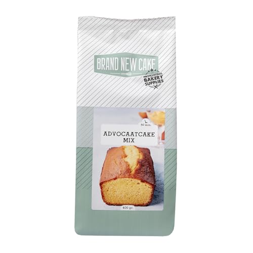 BrandNewCake® Mezcla para Bizcocho de Licor de Huevo 400g - Fácil de Preparar y Delicioso