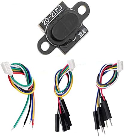 Wishiot TF-LC02 Lidar Ranging Module TTL Level DC3-3.6V with 6Pin Male Connector to Dupont Wire for Arduino Raspberry Pi STM32 Home Robot Smart Car
