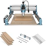 SainSmart Genmitsu 4040-PRO MAX CNC Router + XZ-axis Extension Kit + Y-Axis Extension Kit+ 3pcs Threaded Inserts 2060 MDF Spoilboard
