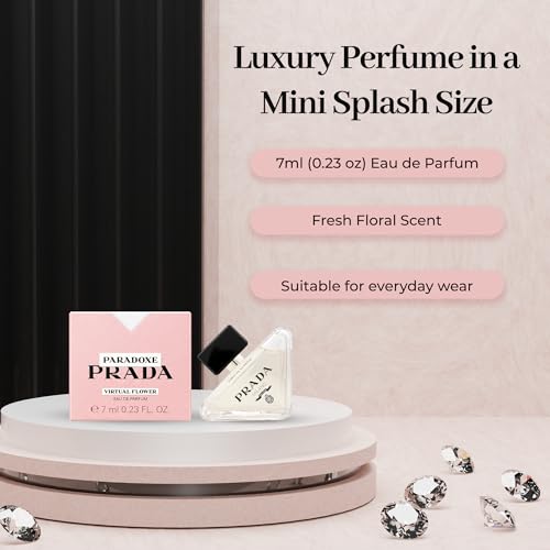 Prada Paradoxe Virtual Flower Mini Travel Splash Eau De Parfum 7ml – Ansicht 2
